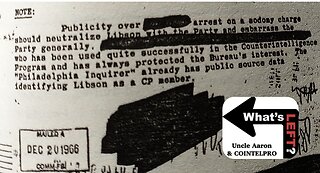 Uncle Aaron, COINTELPRO and the Limits of Rationality