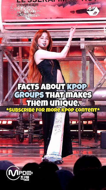 facts about kpop groups that makes the unique