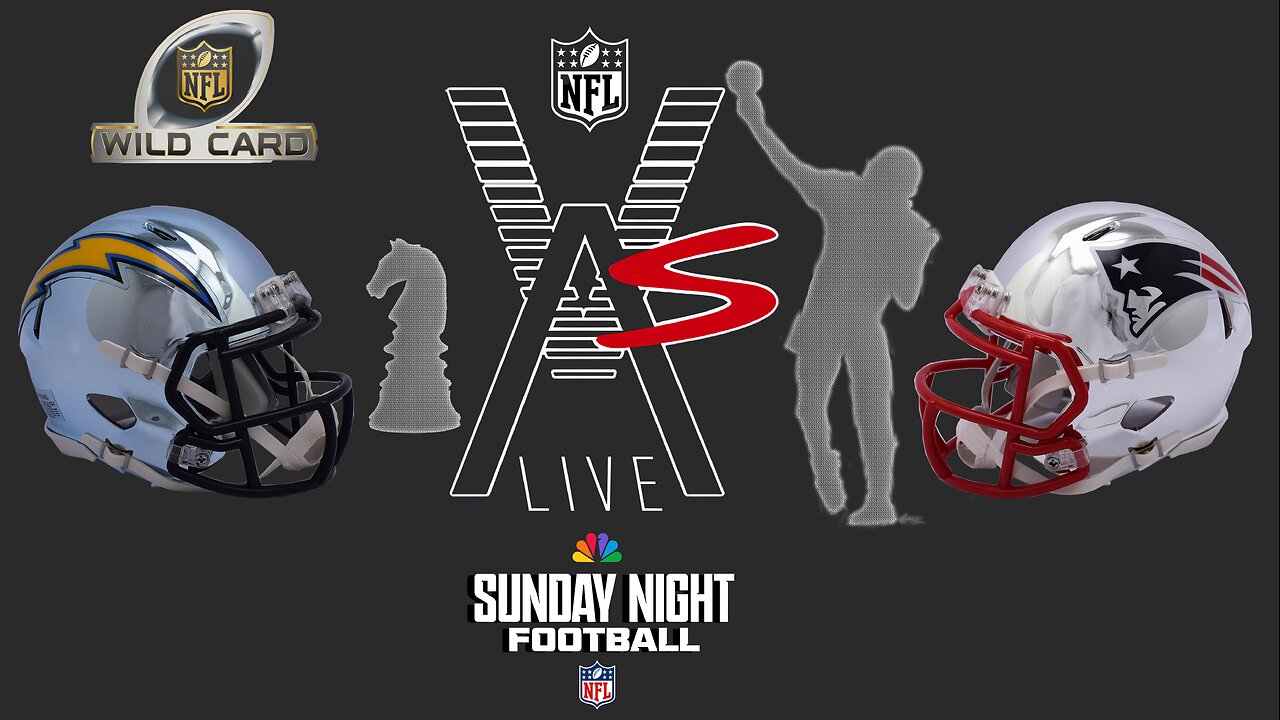 VAS Live | PATRIOTS CHARGERS WildCard Playoff!
