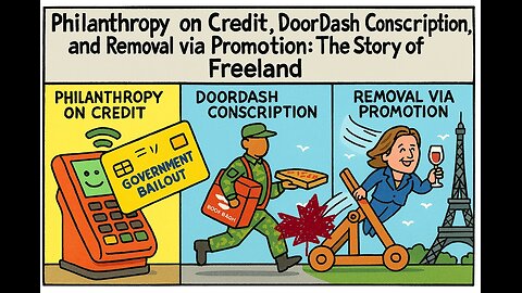 Philanthropy on Credit, Doordash Conscription, and Removal via Promotion; The Story of Freeland