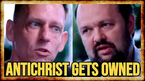 Peter Thiel SQUIRMS When Asked if He's THE ANTICHRIST