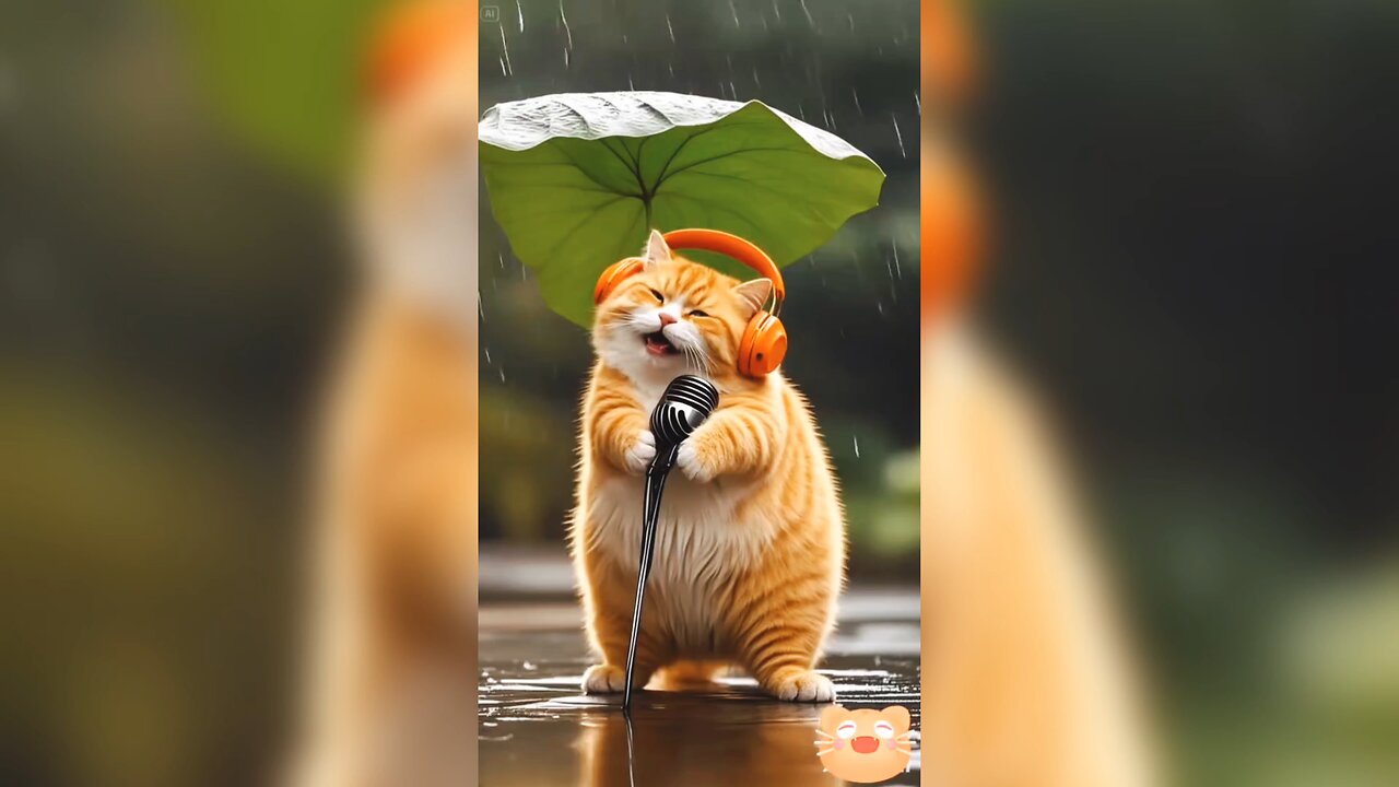 Cat singing