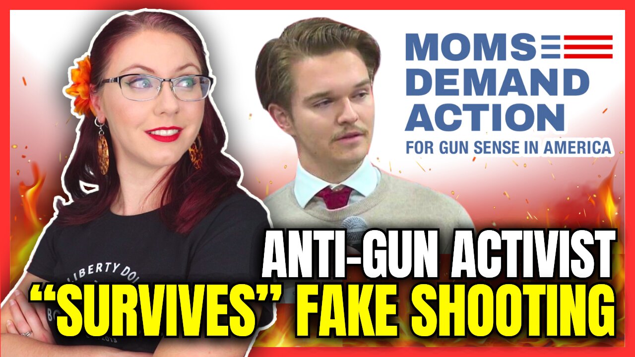 Anti-Gun Activist "Survives" Fake Shooting