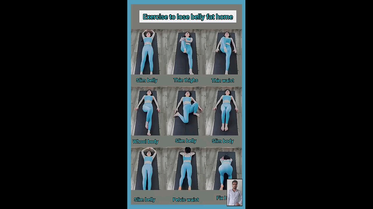 belly fat exercise home