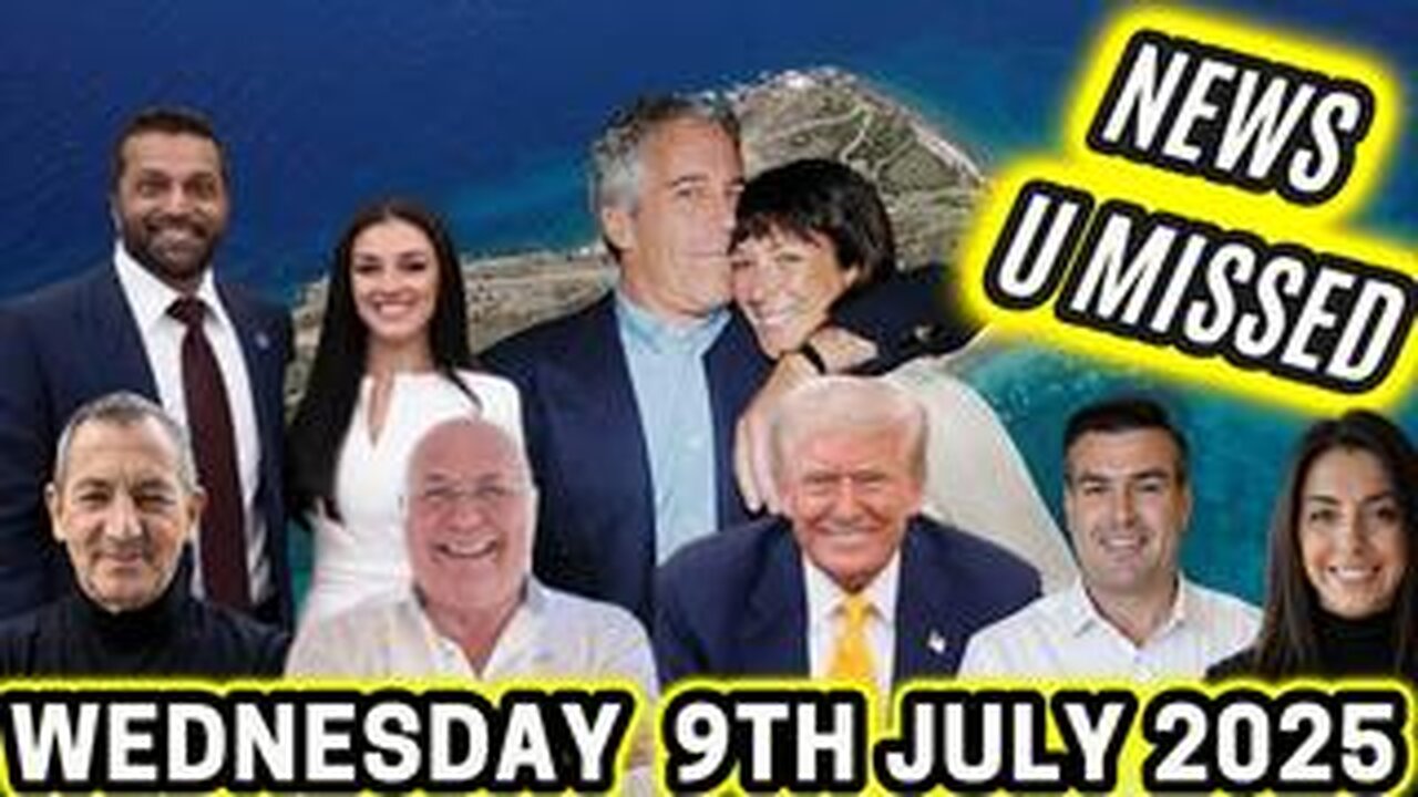 DAILY NEWS WITH CHARLIE WARD, PAUL BROOKER & LEMBIT OPIK WEDNESDAY 9TH JULY 2025