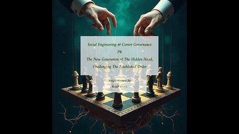 Social Engineering & Covert Governance P 8 New Generation of The Hidden Hand