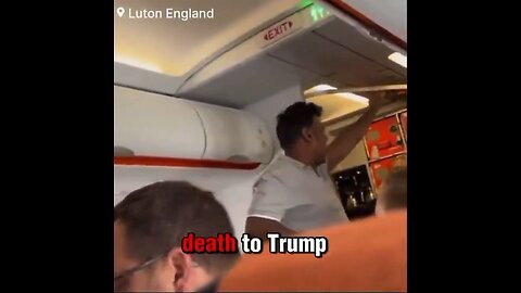 “Death to America”: Jihadist Causes Chaos on UK Flight Before Passengers Step In
