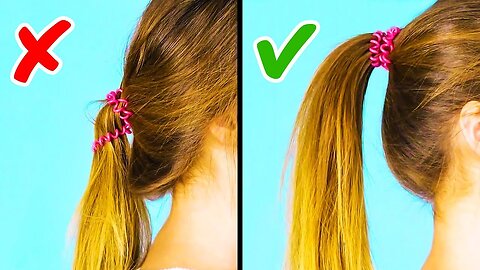 Cool 1 Minute Hairstyle Hacks