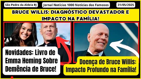 Que incrível! #EmmaHeming Lança Livro Sobre #Doença de #brucewillis Impacto Profundo na Família! 😭.
