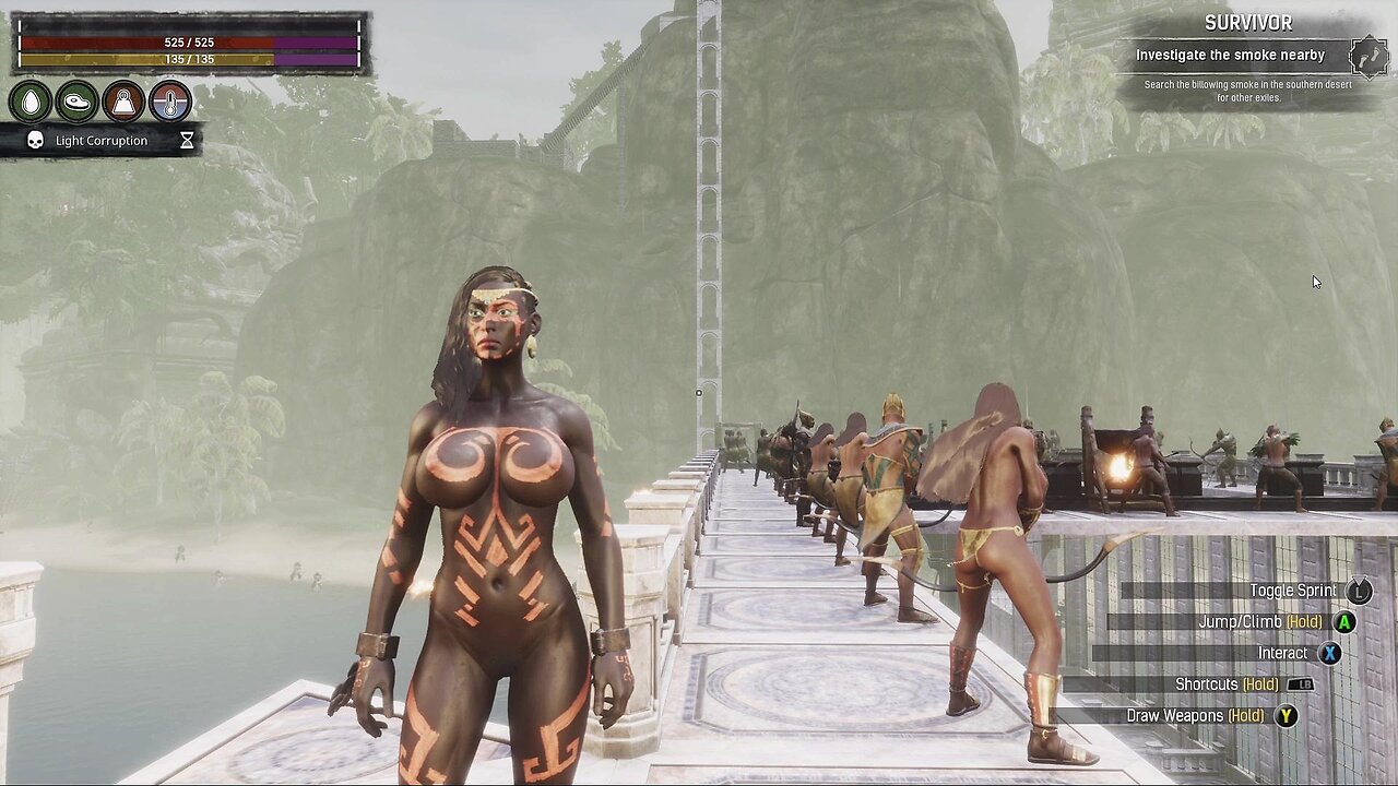 Conan exiles beginners guide level 10 purge Busty Boobs breast expansion huge tits