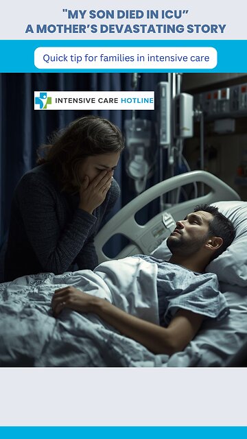 "My Son Died in ICU”—A Mother’s Devastating Story