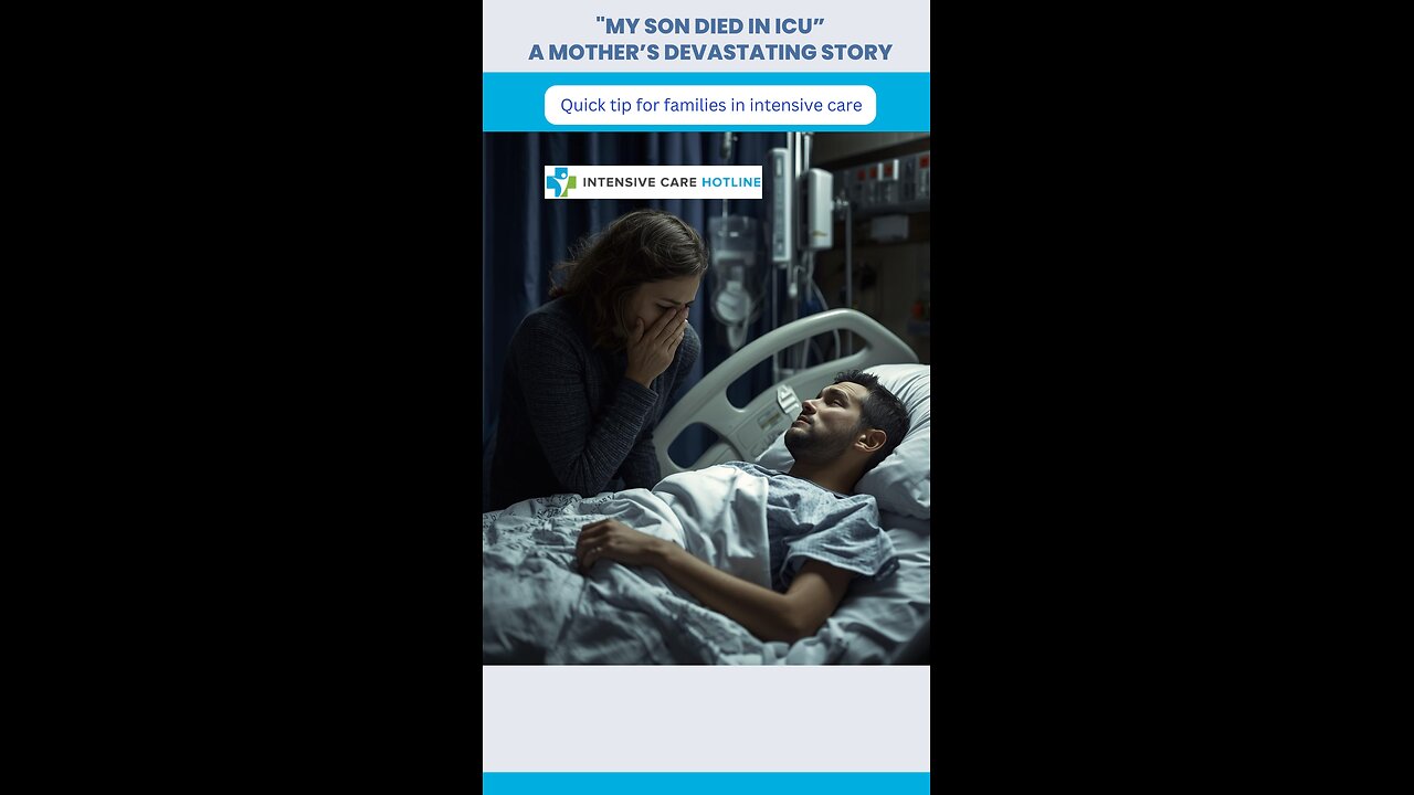 "My Son Died in ICU”—A Mother’s Devastating Story