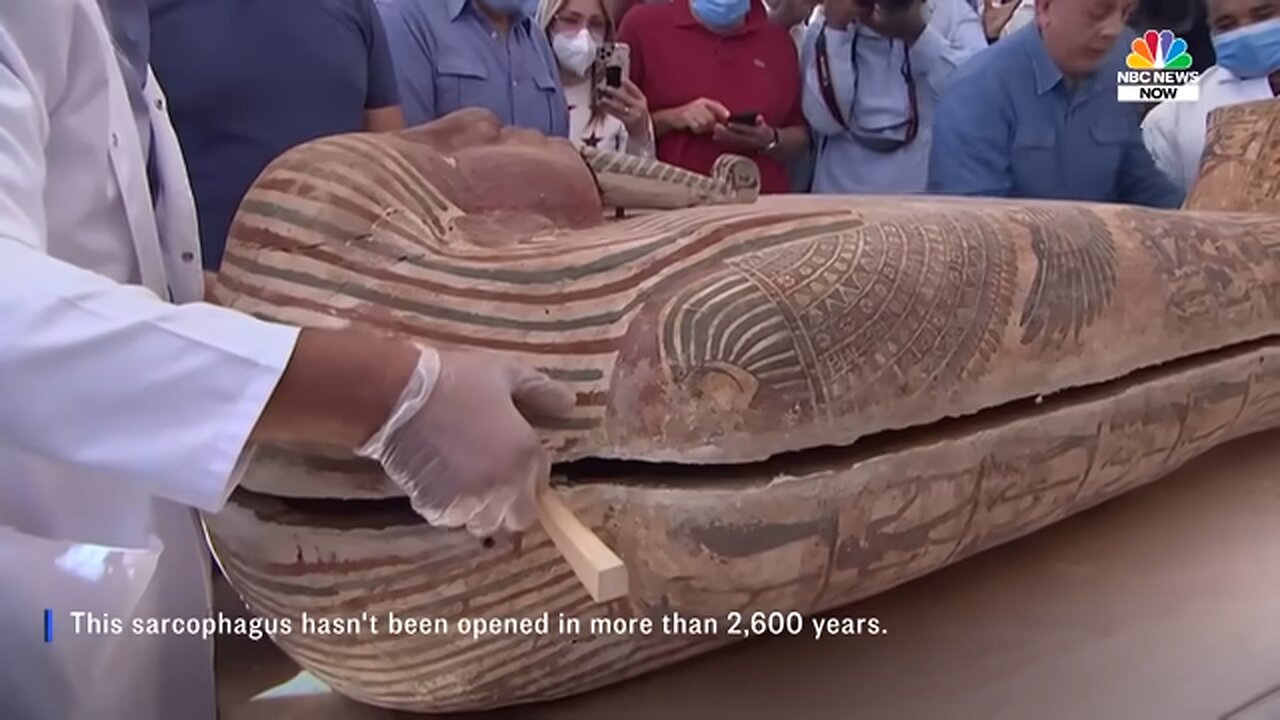 Egyptian Mummies Discovered After Being Buried For More Than 2,600 Years