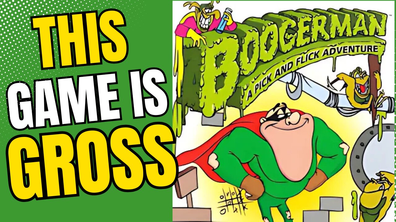Boogerman – Random Game Roulette Gets Disgustingly Retro (Sega Genesis Classic)