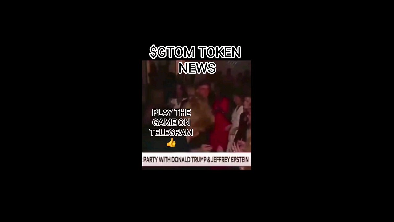 DONALD TRUMP CAUGHT DANCING AT SECRET PARTY 🥳 | $GTOM CAT MEME TOKEN OFFICIAL ON TELEGRAM