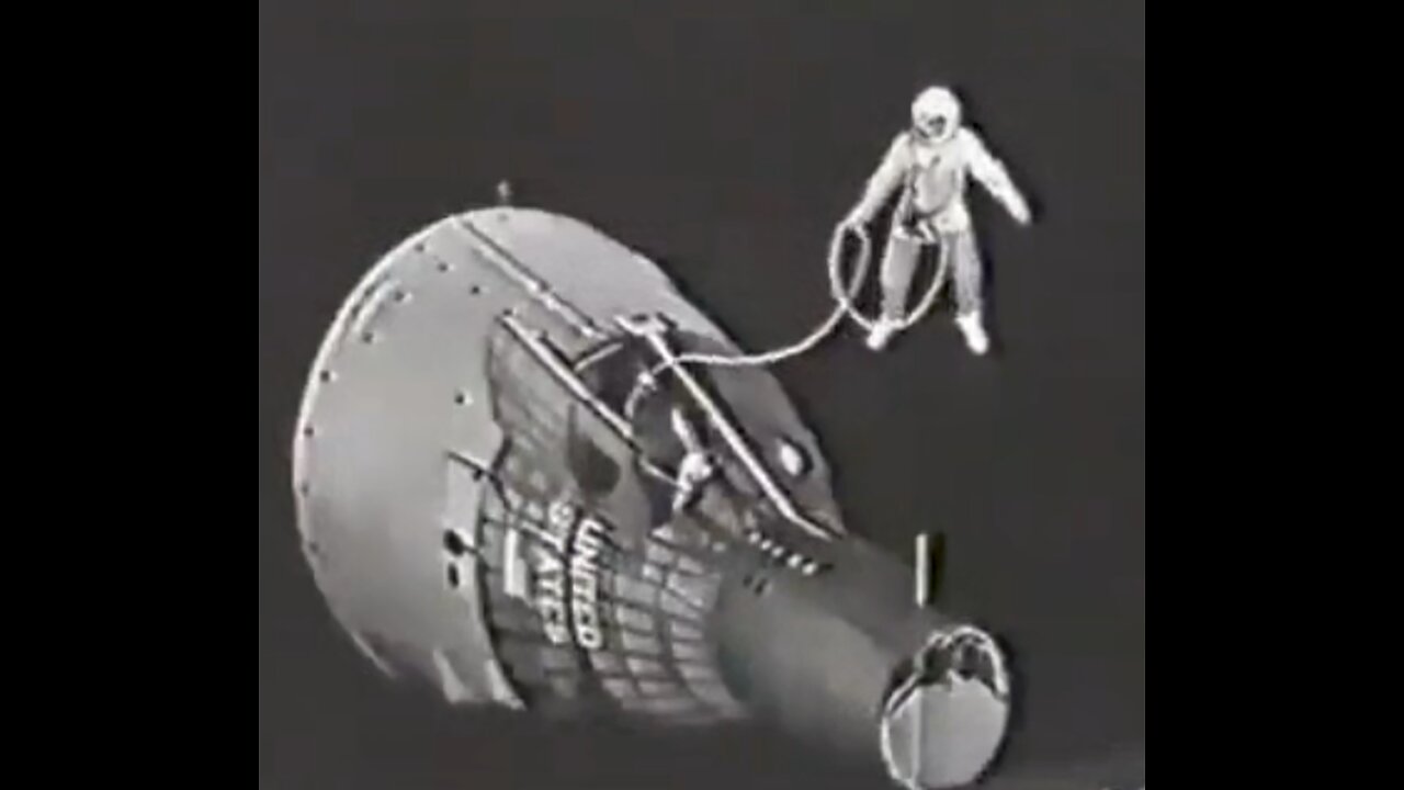 1st Televised "Space Walk"