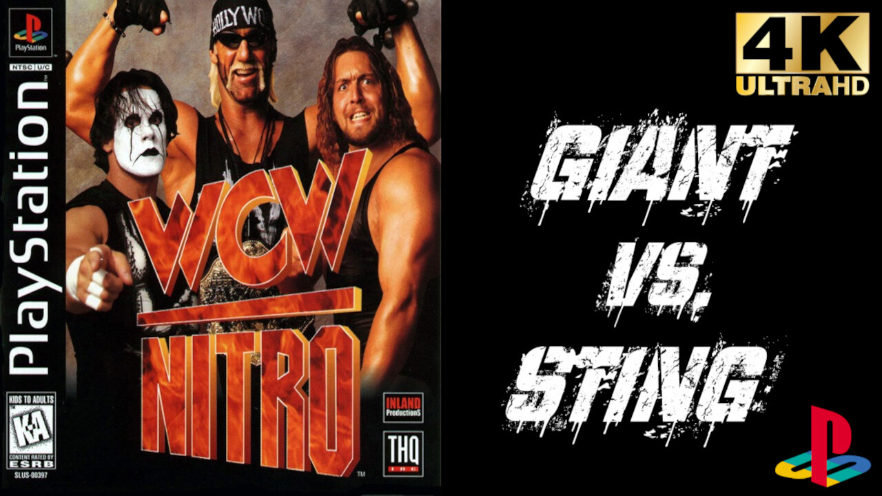 WCW Nitro - Sony PlayStation - Giant vs. Sting