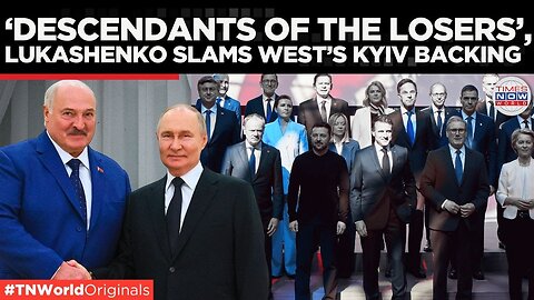 Putin Ally Lukashenko Blasts West: ‘Descendants of the Third Reich’ 