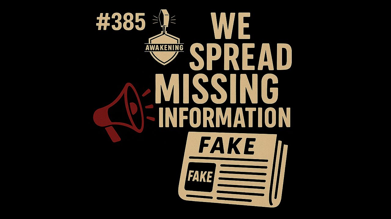 #385 We Spread Missing Information