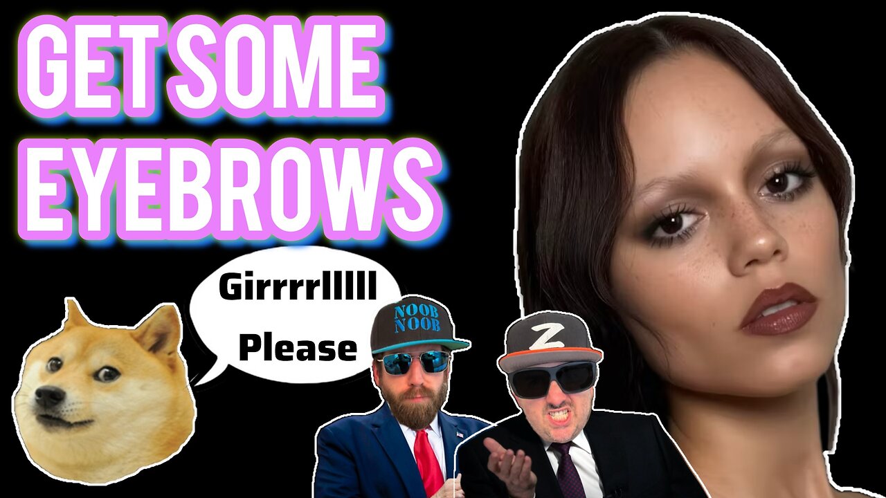 What Happened To Jenna Ortega's Eye Brows? Reaction and Review