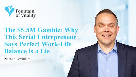The $5.5M Gamble: Why This Serial Entrepreneur Says Perfect Work-Life Balance is a Lie