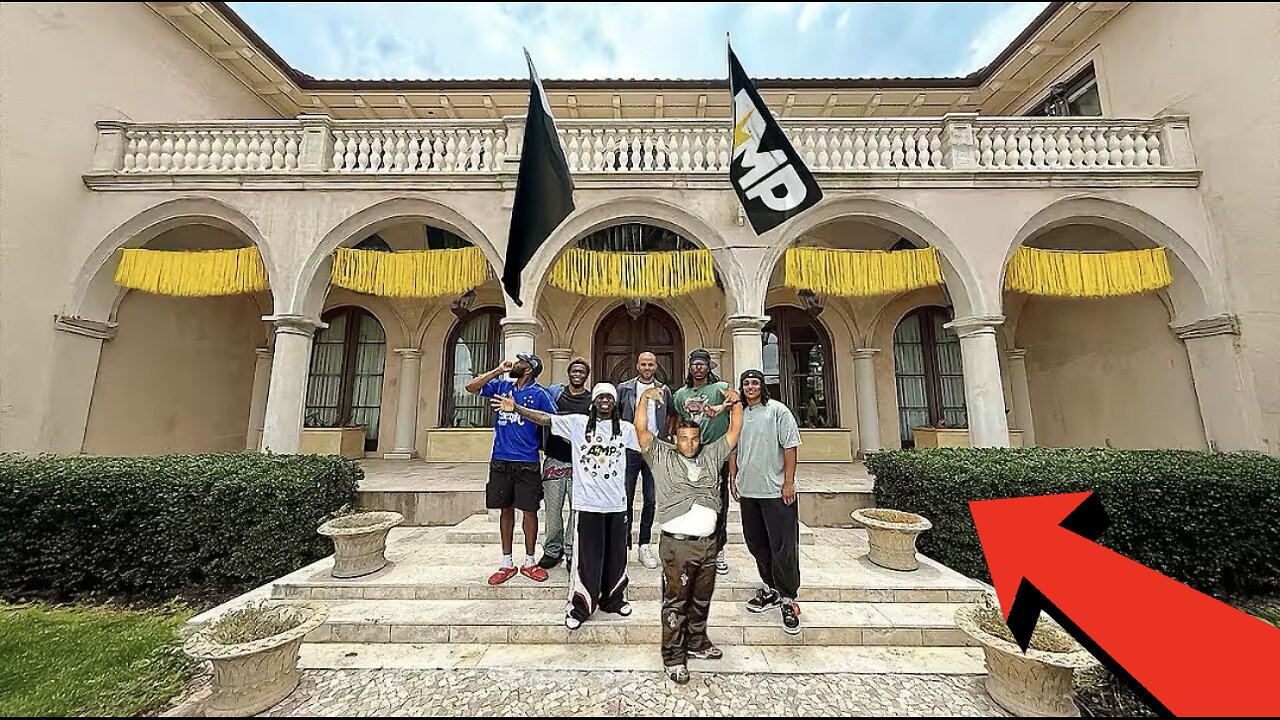 Kai Cenat X AMP Summer house tour | FULL STREAM