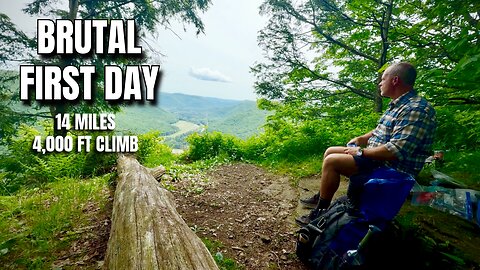 Loyalsock Trail Day 1 – 14 Miles & 4,000 Feet of Elevation | Thru-Hiking Pennsylvania