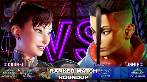 Kuya Kalbo SF6 Ranked Match Roundup. Chun Li Master Rank [Hori Fight Stick]