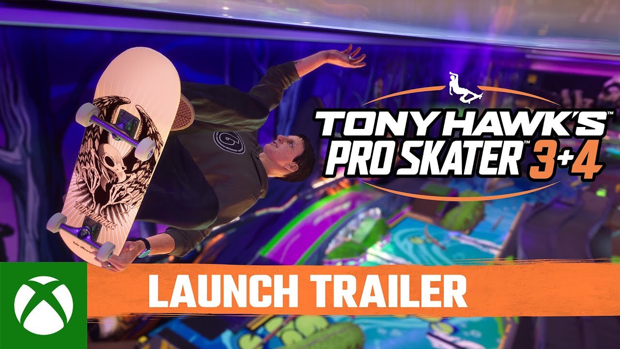Tony Hawk's Pro Skater 3+4 - Official Launch Trailer| Xbox Games Showcase 2025