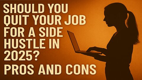 Should You Quit Your Job for a Side Hustle in 2025? | Pros and Cons Explained | NEWSDRIFT