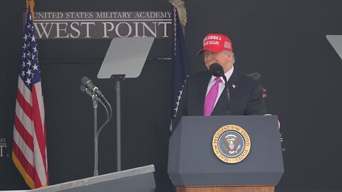 President Trump Gives 2025 Commencement Speech at United States Military Academy at West Point