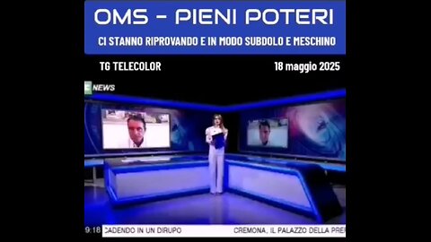 OMS: I PIENI POTERI SONO STATI CONCESSI DALLA UE MENTRE IL NOSTRO GOVERNO È IN SILENZIO POICHÉ IN MODO SUBDOLO ATTENDE IL 19 LUGLIO, IL GIORNO DELLA SCADENZA DEI TERMINI PER NON ACCETTARE LE MODIFICHE (18/5/2025)