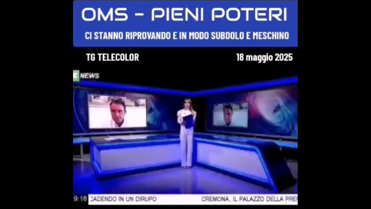 OMS: I PIENI POTERI SONO STATI CONCESSI DALLA UE MENTRE IL NOSTRO GOVERNO È IN SILENZIO POICHÉ IN MODO SUBDOLO ATTENDE IL 19 LUGLIO, IL GIORNO DELLA SCADENZA DEI TERMINI PER NON ACCETTARE LE MODIFICHE (18/5/2025)