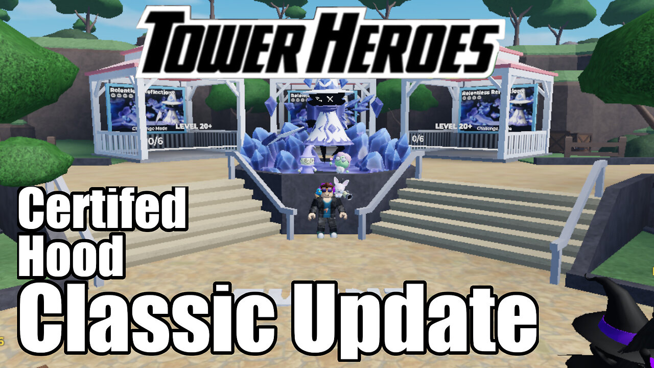 Playing the ROBLOX Tower Heroes 5 Year Anniversary Update!