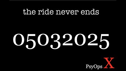 PsyOps X - 05032025