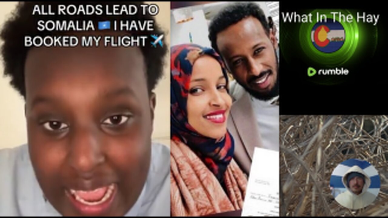 SOMALIS FLEE & ARREST ILHAN OMAR “career criminal” says Steve Drazkowski to FBI director Kash Patel