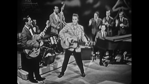 Elvis (Portrait Format) Live! Ready Teddy on The Ed Sullivan Show (1956 Performance)