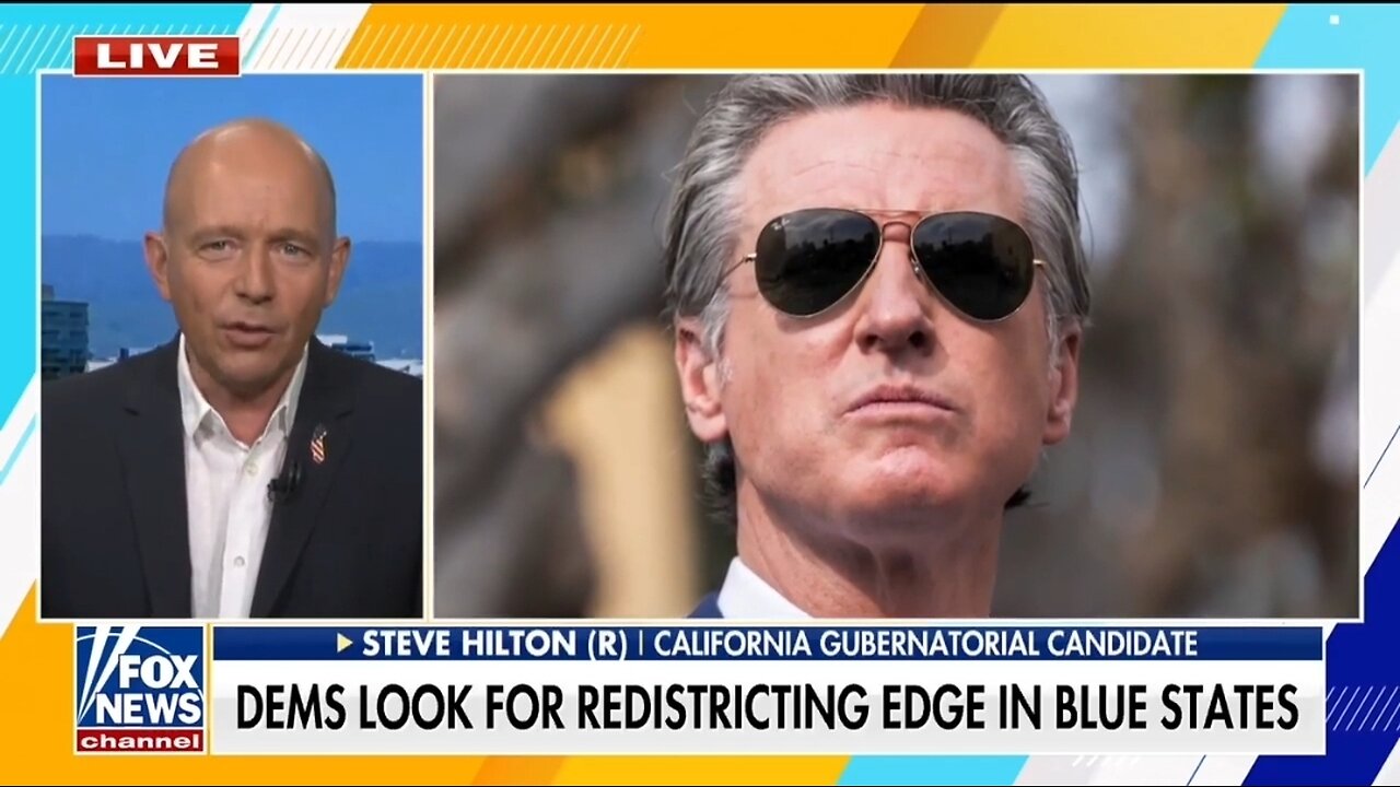 Steve Hilton: Redistricting In California Is Outrageous, Illegal