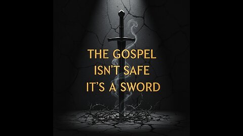 The Gospel Isn’t Safe, It’s a Sword: One Word One Truth✝ Gaming ,YT, Stain Glass