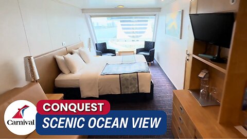 Carnival Conquest Cabin 9198 | Scenic Ocean Views You’ll Never Forget