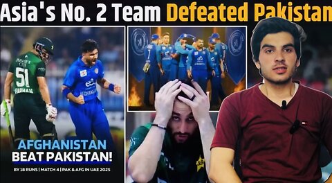 AFG vs PAK : Afghanistan Defeat Pakistan By 18 Runs; Set Stage For Re-Match In Final