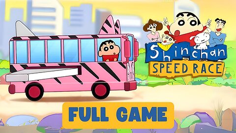 Shinchan Speed Racing - Full Gameplay Walkthrough | All Levels | No Commentary | 4K 60FPS