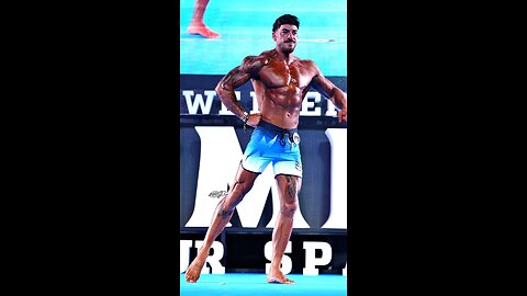Omer Zipori Olympia amature Spain men's physique routine עומר ציפורי