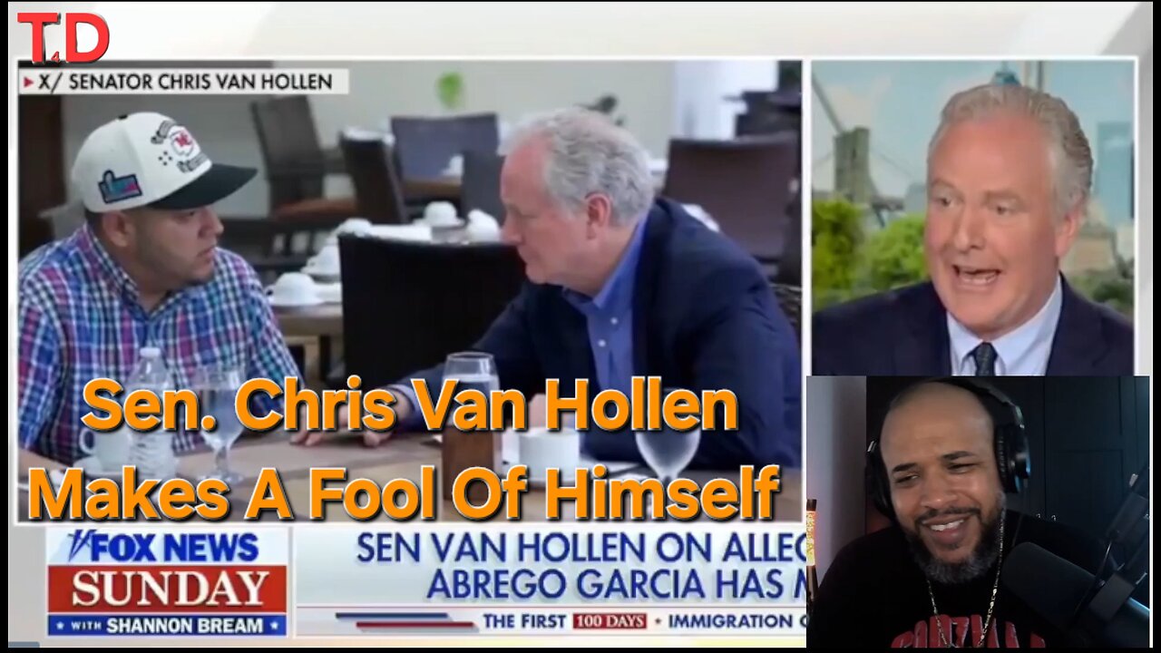 (D) Sen. Chris Van Hollen Makes A Fool Of Himself