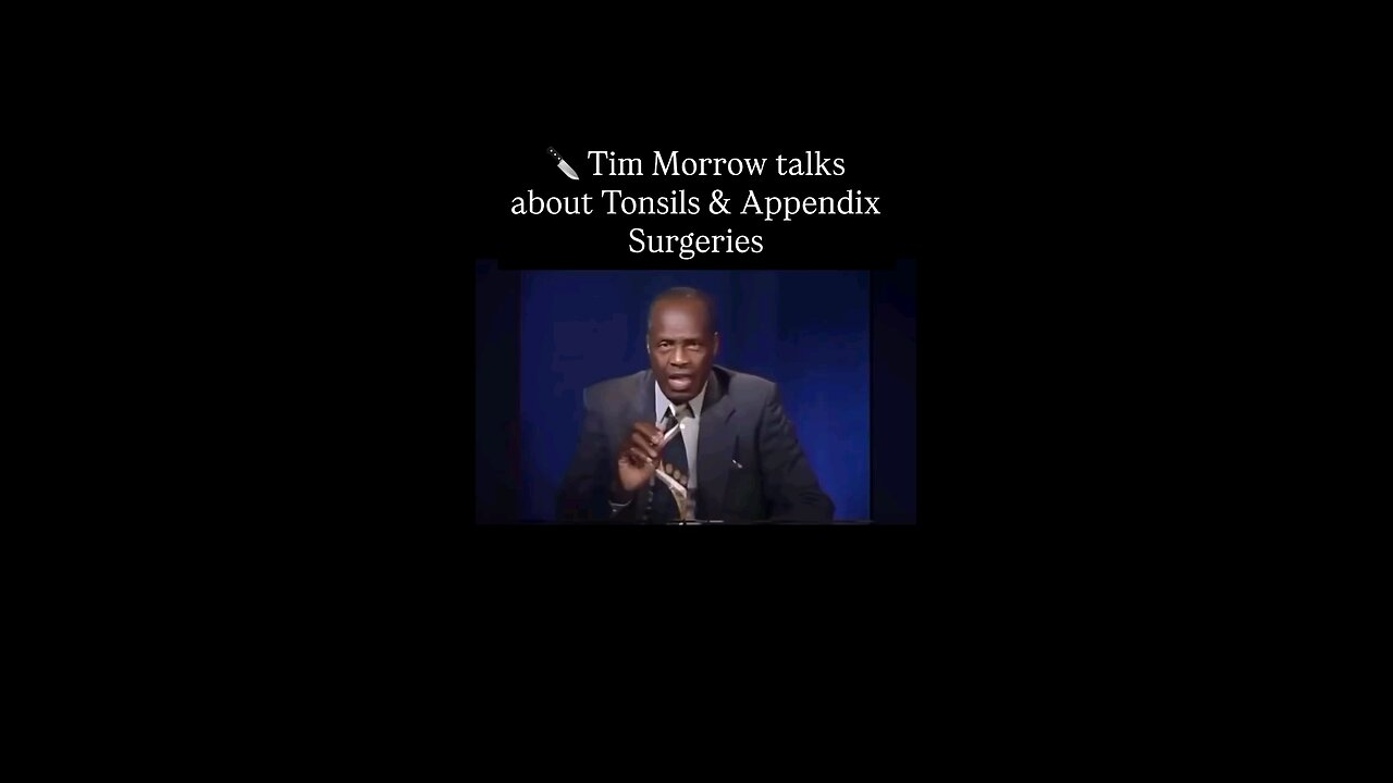 Removal of Tonsils and Appendix