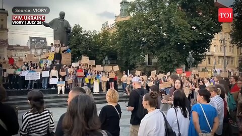 ‘SHAME ON ZELENSKY!’ Anti-corruption Law Fire Spreads From Kyiv To Kharkiv & Lyiv |Day 4 Of Protests