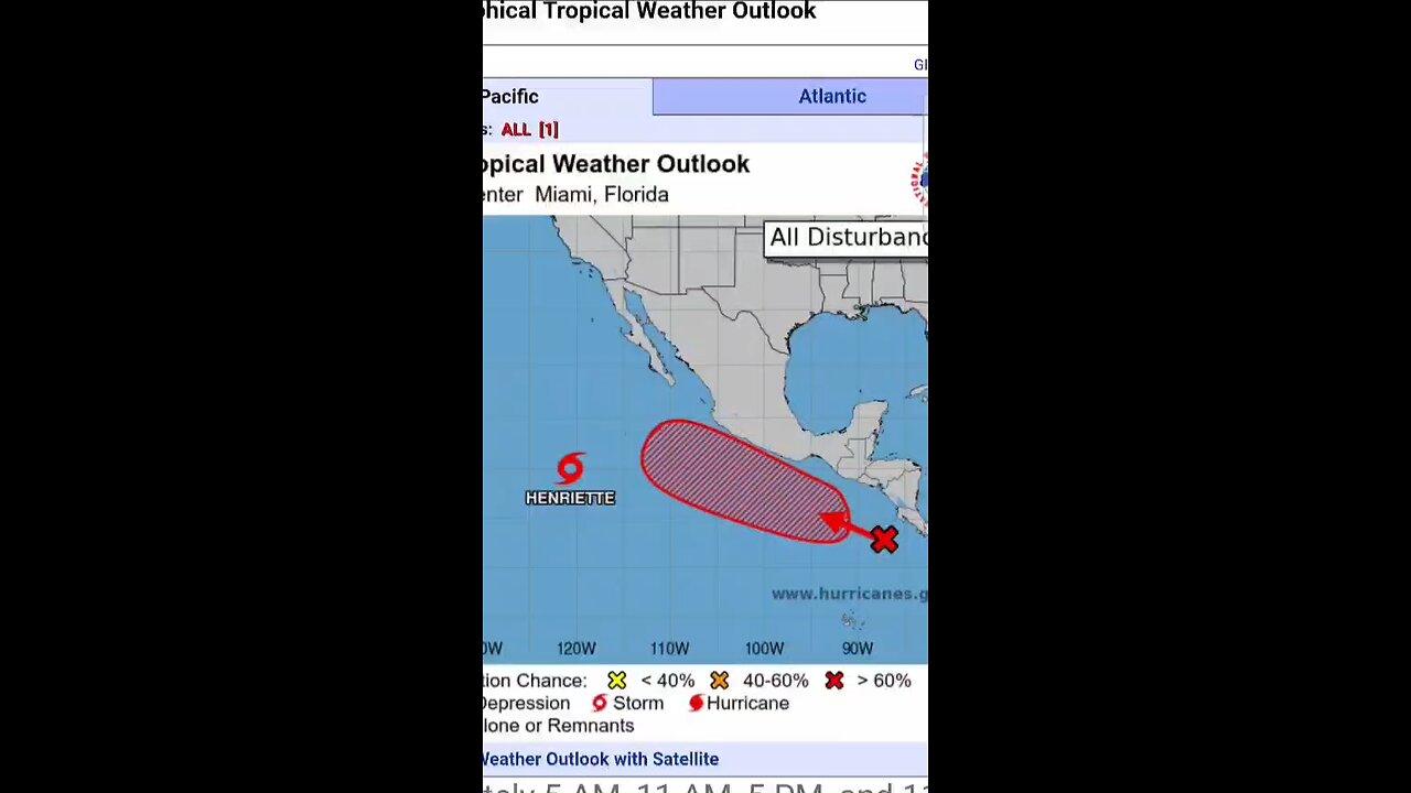 TROPICAL STORM HENRIETTE on the move! Another Tropical Storm on its way!