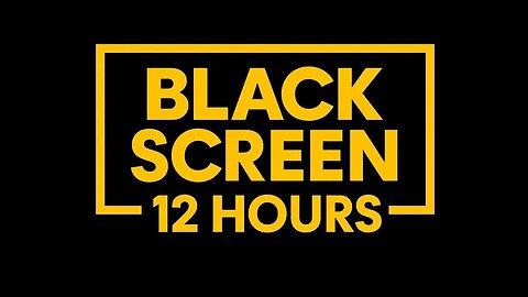 SOFT RAIN & DISTANT THUNDER | 12H BLACK SCREEN SLEEP SOUNDS