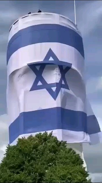 This is in Nieuw-Lekkerland, Netherlands. The remnant around the world stand with Israel♥️🇮🇱