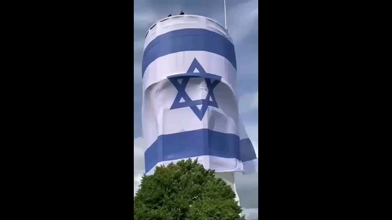 This is in Nieuw-Lekkerland, Netherlands. The remnant around the world stand with Israel♥️🇮🇱